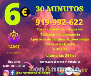 Tarot barato ¡corto todo tipo de amarres!